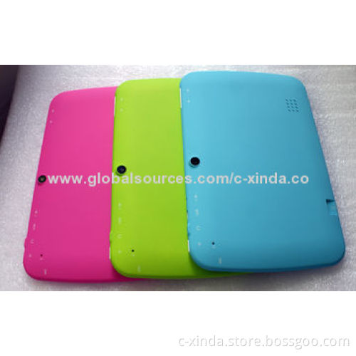 7-inch Capacitive Children's Tablet PCs with RK3026 Dual-core CPU, Dual-camera and Wi-Fi